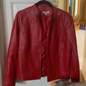 Beautiful red jacket